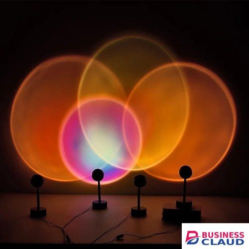 Sunset Projection Lamp USB Powered Romantic Rainbow Atmosphere Light