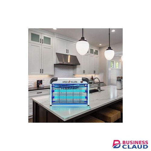 Electric Indoor Bug Zapper Mosquito Trap Lamp with UV Light Technology, Durable Housing, and Easy Maintenance Tray for Pest-Free Environments