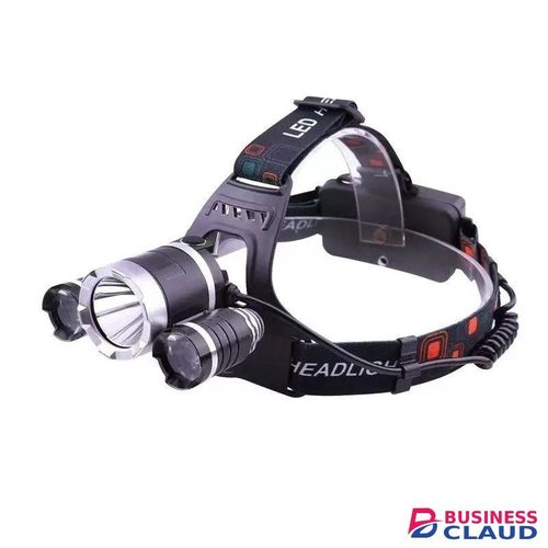 Aluminum Alloy 3 Lamp Head Torch Rechargeable Adjustable Zoom