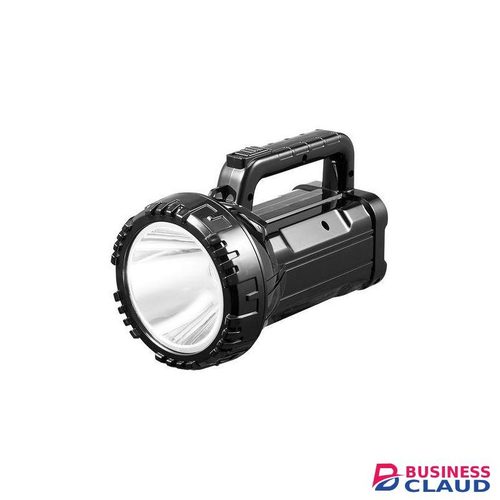 Dp Black Super Bright Long Range Portable Rechargeable Torch