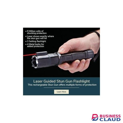 Laser 3-in-1 Rechargeable Self-Defense Electric Shock Pointer Torch
