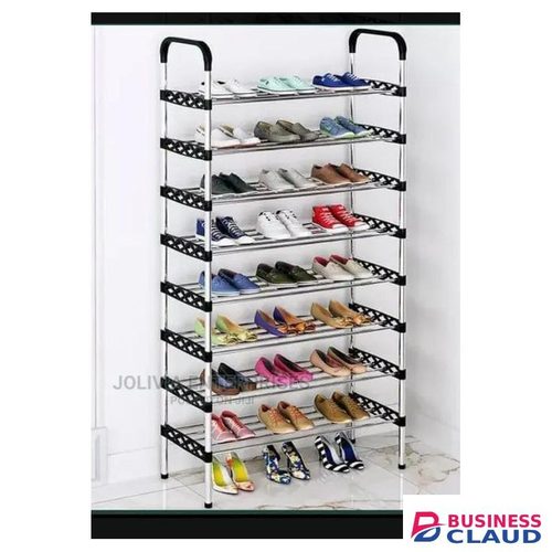 TC Portable Shoe Rack holding 21 pairs - black - RECOMMENDED