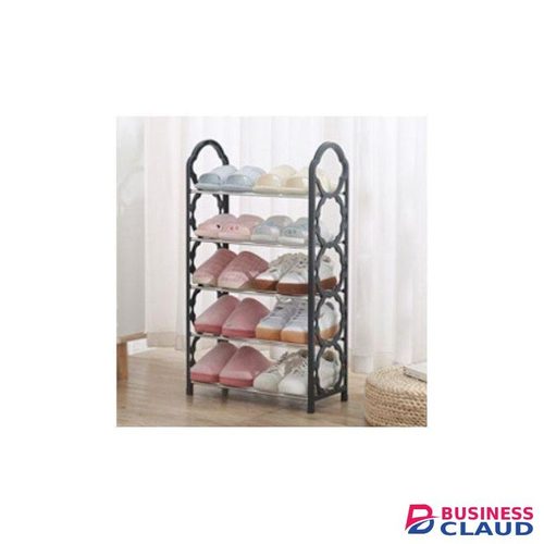 Quality New Design 5-Tier Simple Plastic Shoe Rack