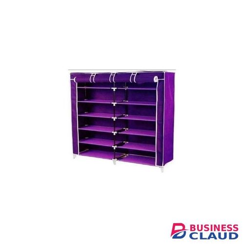 HOMMY Portable Shoe Rack - 36 Pairs - Purple