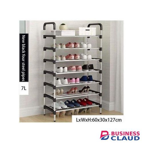 7 Layers Free Standing Shoe Rack portable