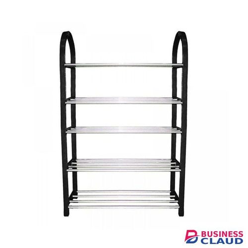Genetic Portable 10 Shoe Rack - Black