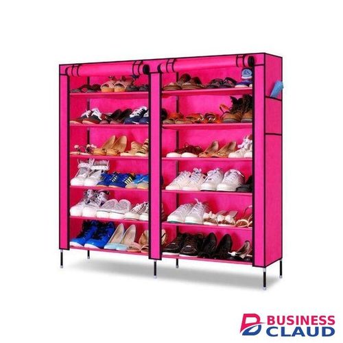 Shoe Rack (36 Pairs) Pink