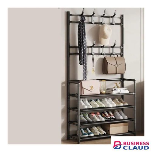 Hats belts and shoe organiser BLACK