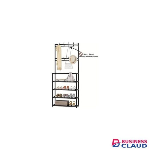 5-Tier Multifunctional Clothes Shoes Hat Rack Organizer