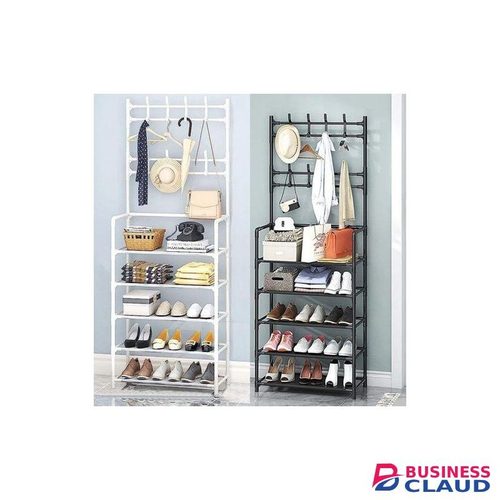 Shoe/Hat Rack: A Versatile Storage Rack Designed To Neatly Organize Shoes, Hats, And Other Accessories
