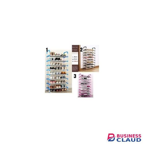 8-Tier Adjustable Shoe Rack – 80x26x166cm