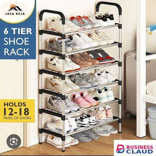 6-Tier Multifunctional Freestanding Shoe Rack detachable Shoe Rack