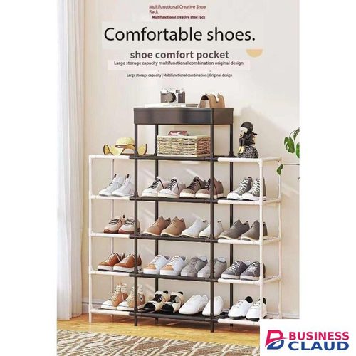 5th Floor Shoe Rack – Now Available In A Sleek Black & White Combo!