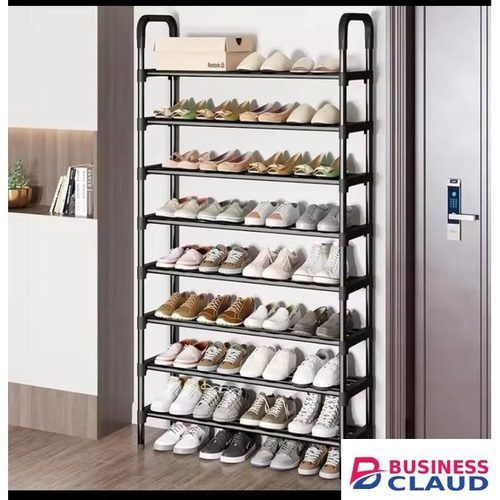 8-Layer Shoe Rack Organizer – Space Saving Multi-Tier Shoe Storage Stand
