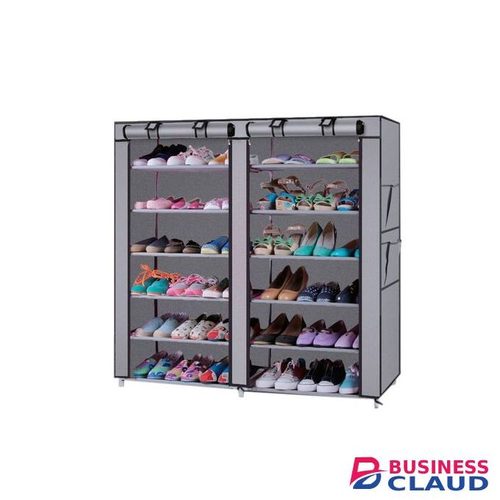 TC Portable Shoe Rack - 36 Pairs - Brown