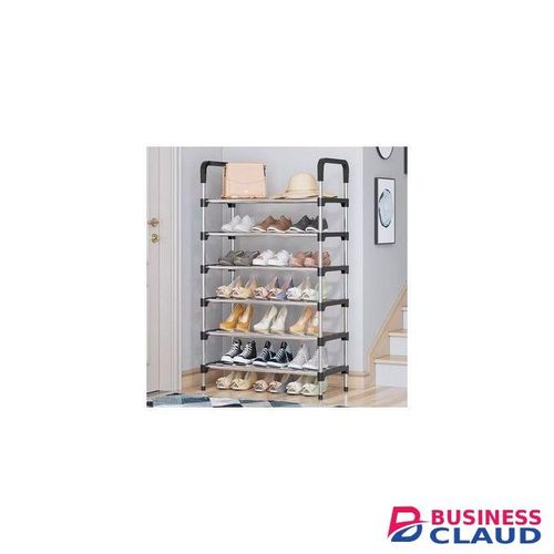 6 Layers Metallic Shoe Rack Organizer- Easy To Assemble & Detach