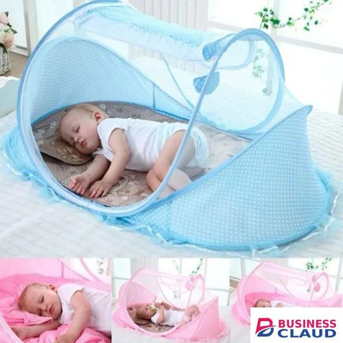 Portable Foldable Baby Netting Polyes Newborn Sleep Bed Travel Baby Mosquito Nets Travel Bed Netting Play Tent Children. Available in mixed colors
