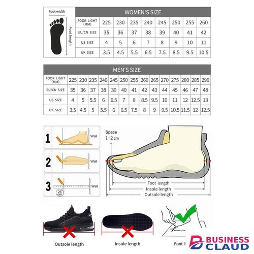 BLWOENS Men's Sneakers Casual Shoes Comfortable Sneakers Classic Lace-up Air cushion sports shoes - Black
