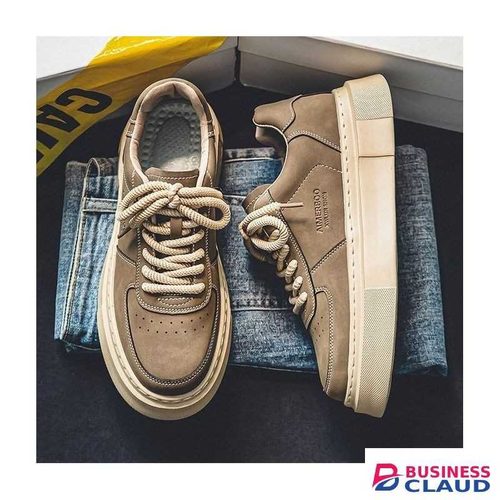 Men's Breathable Sneakers Sports Running Casual Board Shoes Brown in 1-quality-watch-leather-wallet-leather-belt-key-holder-perfume-and-pen-brown