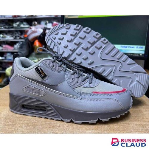 Authentic AM 90 surplus cool Grey Authentic sneakers in 1-quality-watch-leather-wallet-leather-belt-key-holder-perfume-and-pen-brown