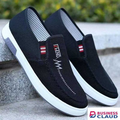 Men'S Men Casual Sneakers – Lightweight Canvas Shoes Blue in 1-ladies-beauty-stud-earring-set-zz