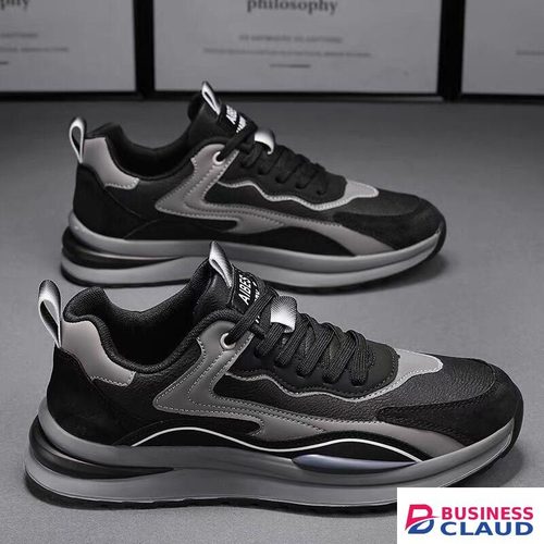 Men's Breathable Running Sneakers Casual Sports Shoes - black in 1-quality-watch-leather-wallet-leather-belt-key-holder-perfume-and-pen-brown