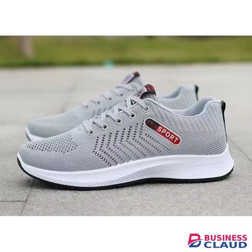 Men'S Men Durable Canvas Material Sneakers for Long Use Grey