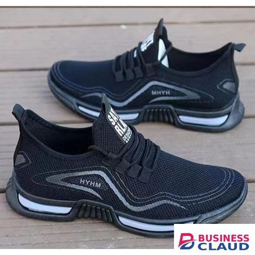 Men running shoes trendy breathable sneakers soft s resistant versatile men sports boy shoes