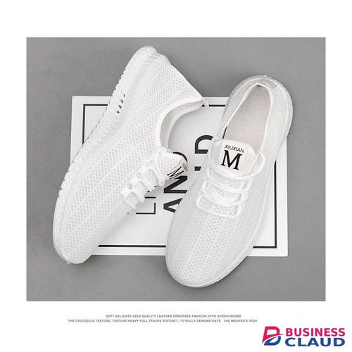 Men's Sneakers Breathable Sports Shoes Running Sneakers-White in Kahawa-wendani