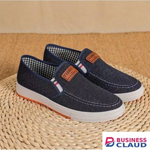 【 Black 】 Men's Shoes Mens Sneakers Canvas Trendy Casual Sports Breathable Loafers