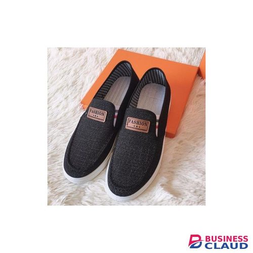 【 Black 】 Men's Shoes Mens Sneakers Canvas Trendy Casual Sports Breathable Loafers