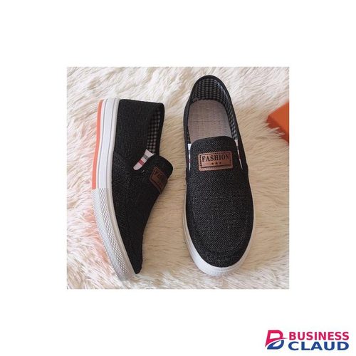 【 Black 】 Men's Shoes Mens Sneakers Canvas Trendy Casual Sports Breathable Loafers