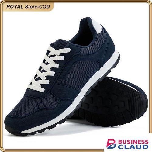 ASHION Men's Lace-Up Casual Sport Sneakers – Trendy Street Style Trainers