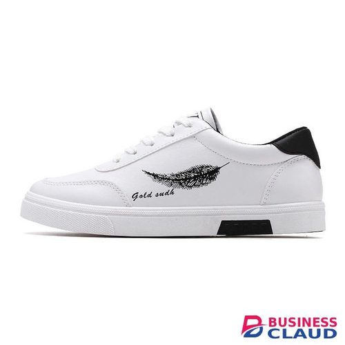 Men's Sneakers Sports Breathable Running Shoes - White