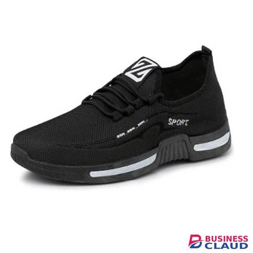 Men's Sneakers Lightweight Running Sneakers-Black