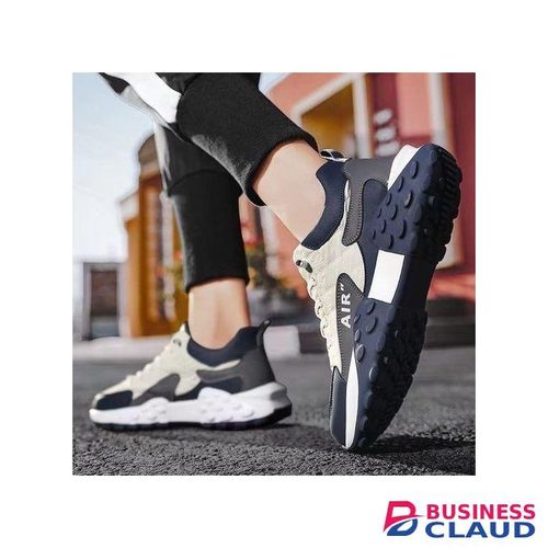 Men's Comfortable Gentle Outdoor Casual Sport Sneakers Running Shoes White