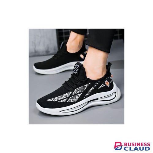 Men's Sneakers Breathable Sports Shoes Sneakers Black-EU 43.,.