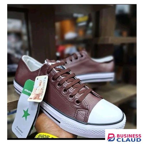 Canvas leather version maroon