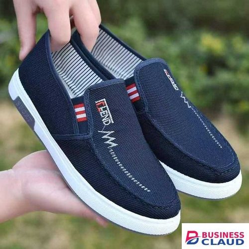Men'S Casual Sneakers for men – Lightweight Canvas Shoes - white Blue in 1-ladies-beauty-stud-earring-set-zz