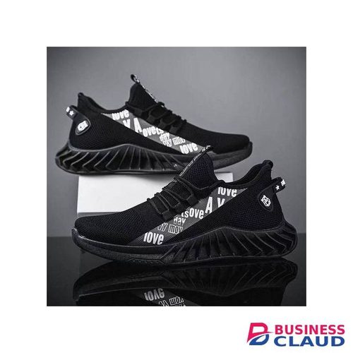 Men Shoes Sneakers Sport Shoes Fashion Sneakers Black-EU 44 in Kahawa-wendani