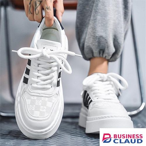 Top GALUIN Casual Mens Sneakers Low Top Lace Up Shoes- Black in 1-ladies-beauty-stud-earring-set-zz