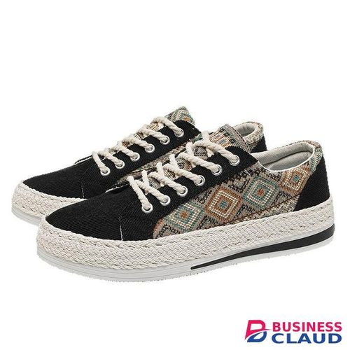 Men's Breathable Sneakers Sports Running Casual Board Shoes Black