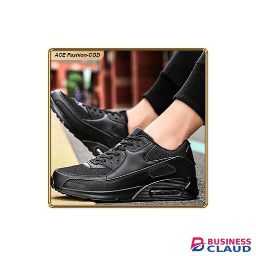 ASHION Premium Unisex Sneakers With Breathable Mesh PU Cushion Sole Anti-Slip Design