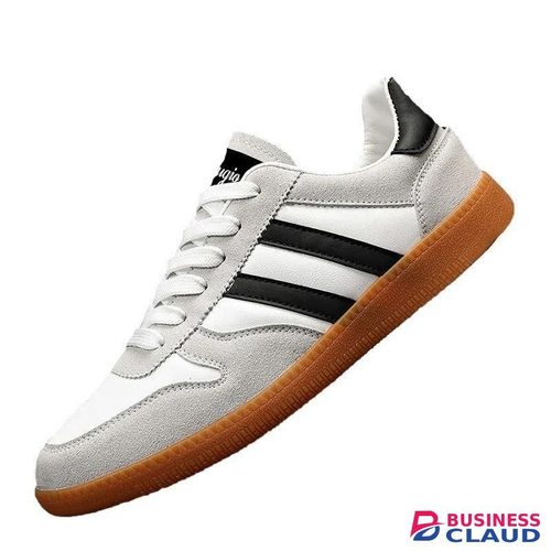 BLWOENS Men's Sneakers Casual Shoes Comfortable Sneakers Classic Lace-up Shoes - Gray