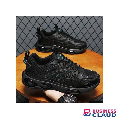 Men's Mesh Running Shoes-balck&blue