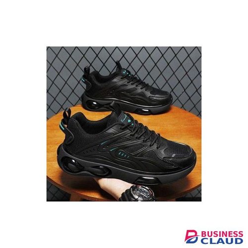 Men's Mesh Running Shoes-balck&blue