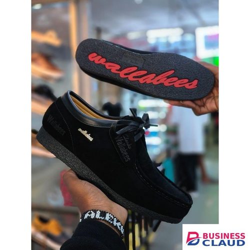 Wallabees Men’s Casual Lace-Up Sneakers – Authentic Material, Comfortable & Durable Sole