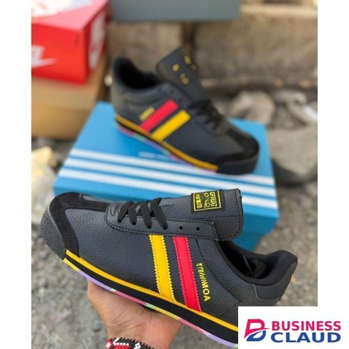 Rasta sneakers leather black