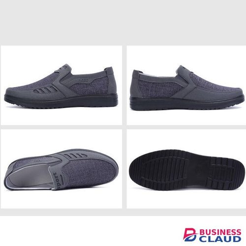 【 Grey 】 Men's Shoes Mens Sneakers Canvas Trendy Casual Sports Breathable Loafers in Kahawa-wendani