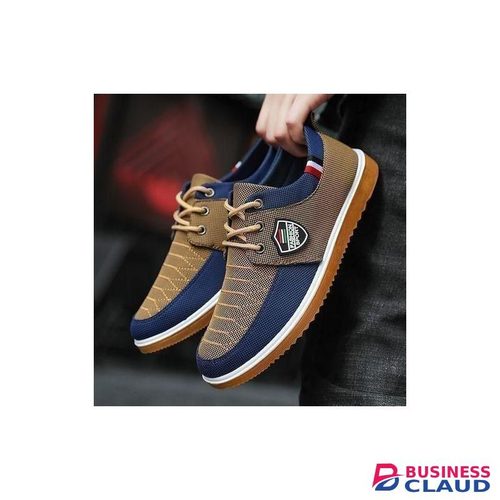 Men's Casual Shoes Sneakers Brown/Blue-EU 40.